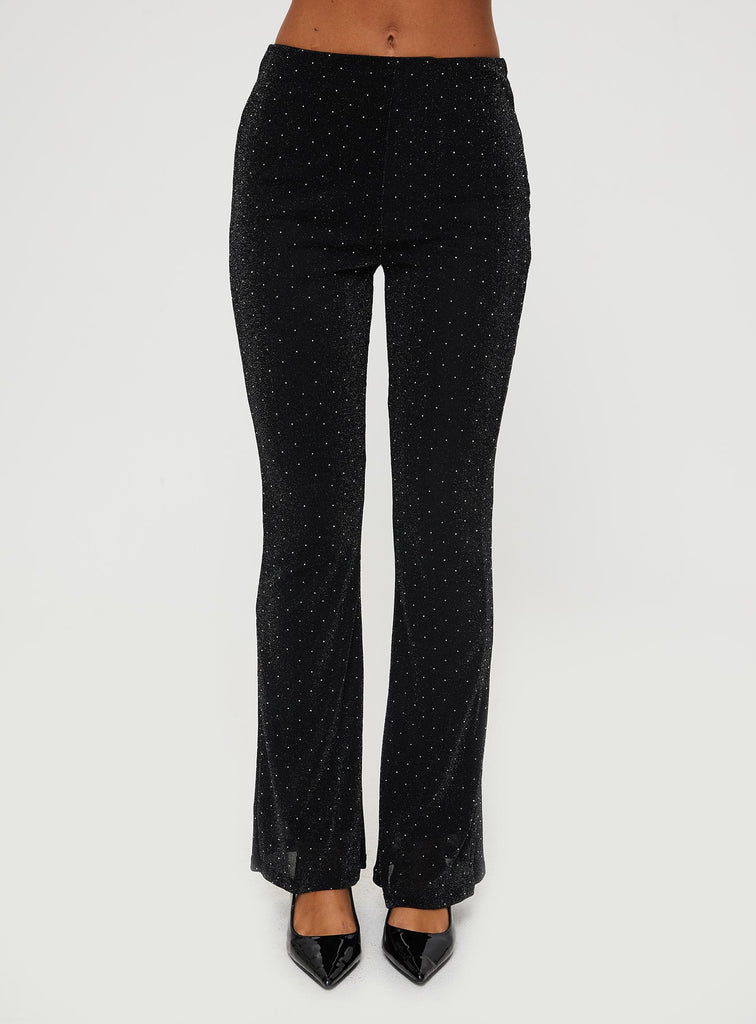 Kinkirk Flared Pants Black