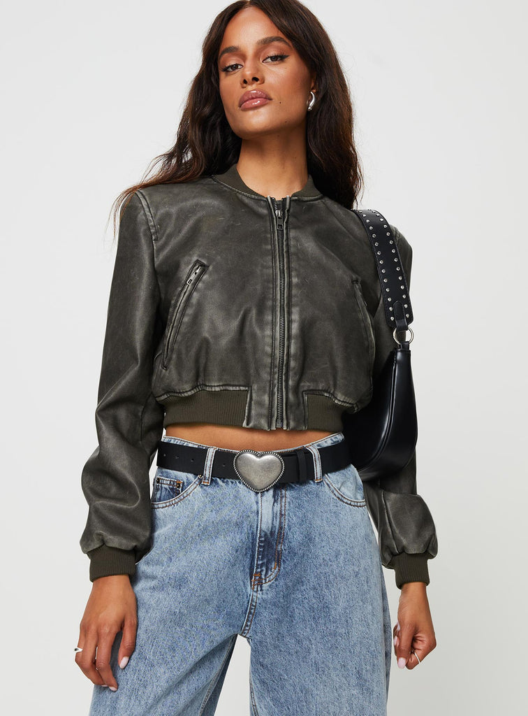 Faux bomber clearance jacket