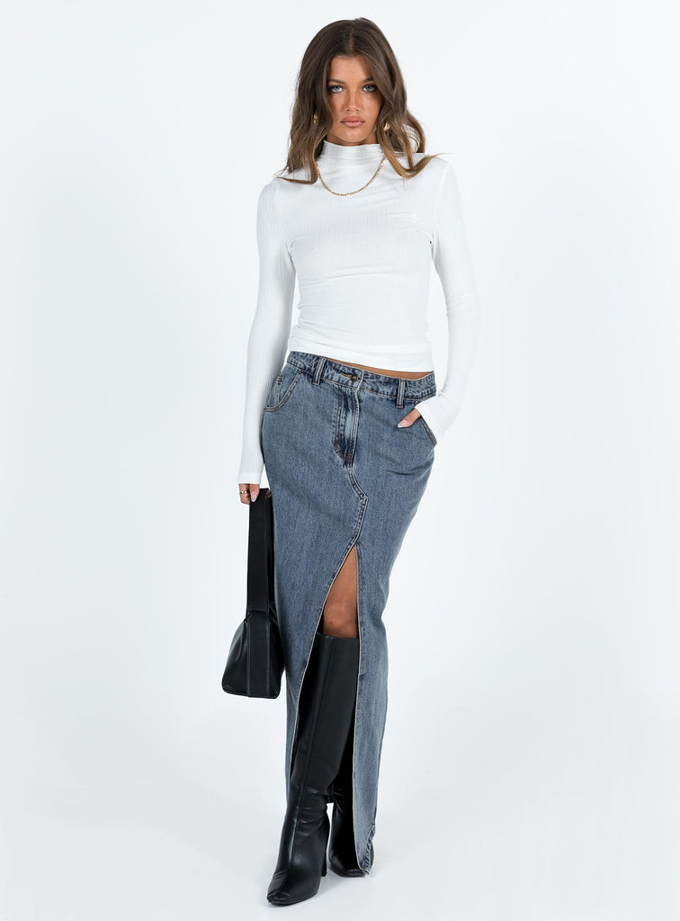 Long jean 2024 skirts 40