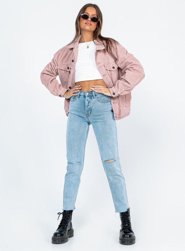 Princess polly western cord jacket best sale