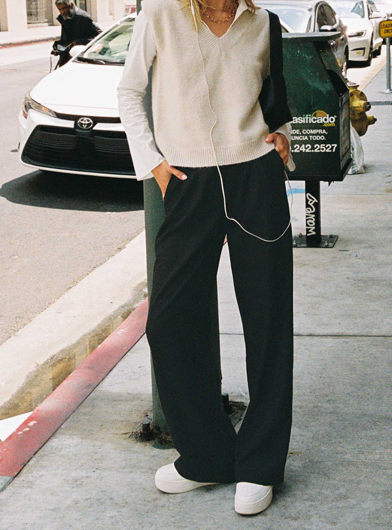 product Princess Polly High Waisted Pants  Archer Pants Black Lower Impact