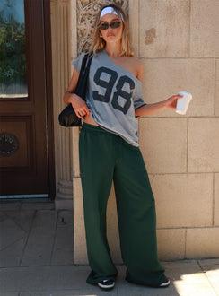 All Day Straight Leg Sweatpants Green