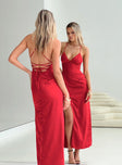 product Princess Polly Crew Neck  Chambers Maxi Dress Red