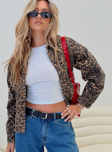 Carmela Jacket Leopard