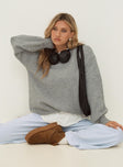 product Ryanna Sweater Grey Princess Polly  Long 