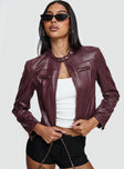 Anfield Jacket Burgundy