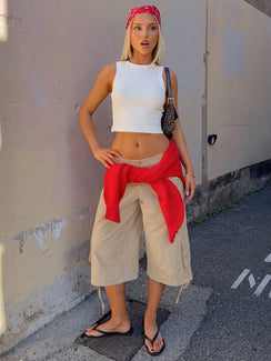 Relaxer 3/4 Cargo Pants Beige