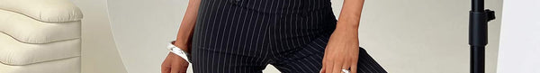 Socialista Pinstripe Trousers