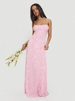 South Of France Maxi Dress Pink South Of France Maxi Dress Pink