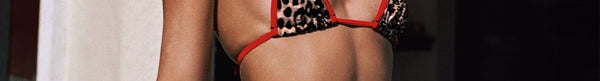 Blaylock Triangle Bikini Top Leopard