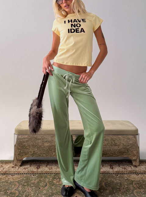 Alba Track Pant Sage