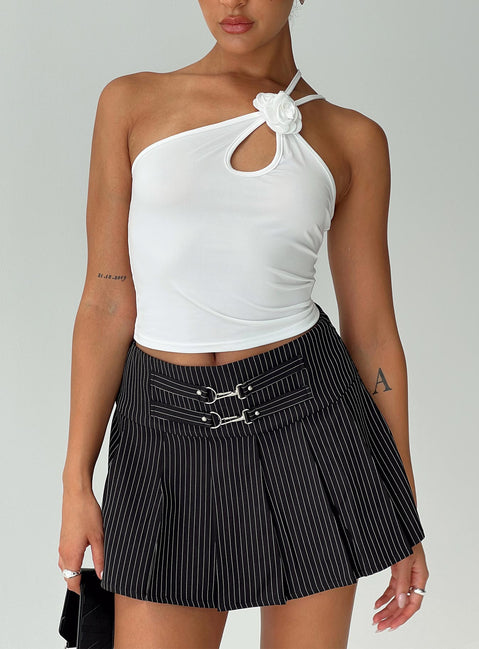 product Vyola Mini Skirt Black Pinstripe Princess Polly  Mini Skirts Mini Skirts 