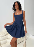 Martie Mini Dress Navy