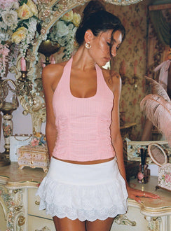 Nataliya Halter Top Pink