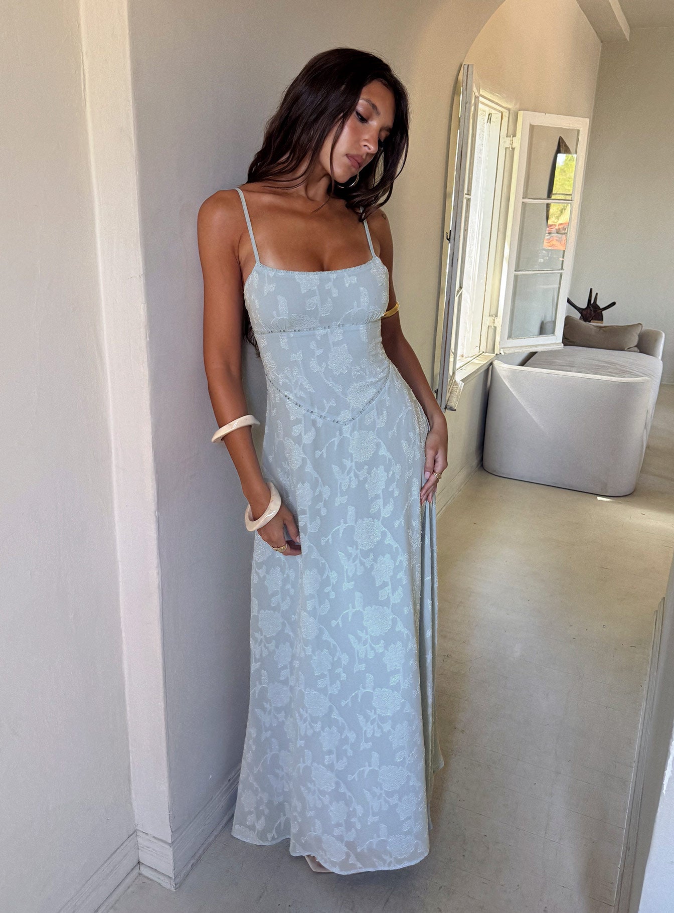 sierra sweetheart maxi dress Ivory Lace Sweetheart Maxi Dress