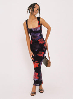 eviana maxi dress floral Eviana Maxi Dress Floral