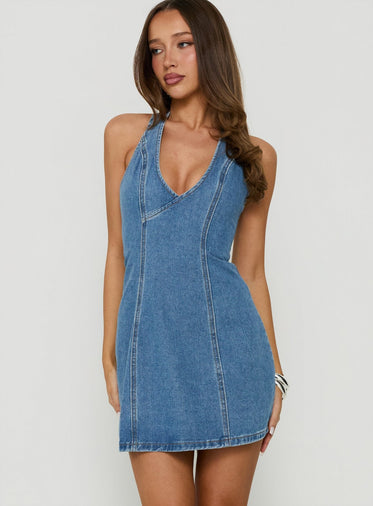 princess polly halter dress Mini Halter Dress Light Blue Rhinestone Halter Mini Dress By Princess Polly Pickle Green dress