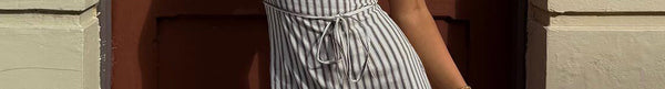 Yumiko Playsuit Stripe