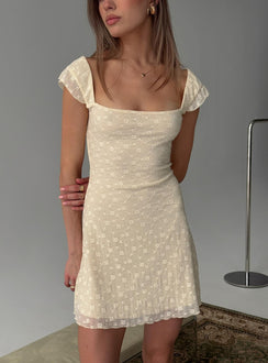 Lanchester Mini Dress Butter Yellow