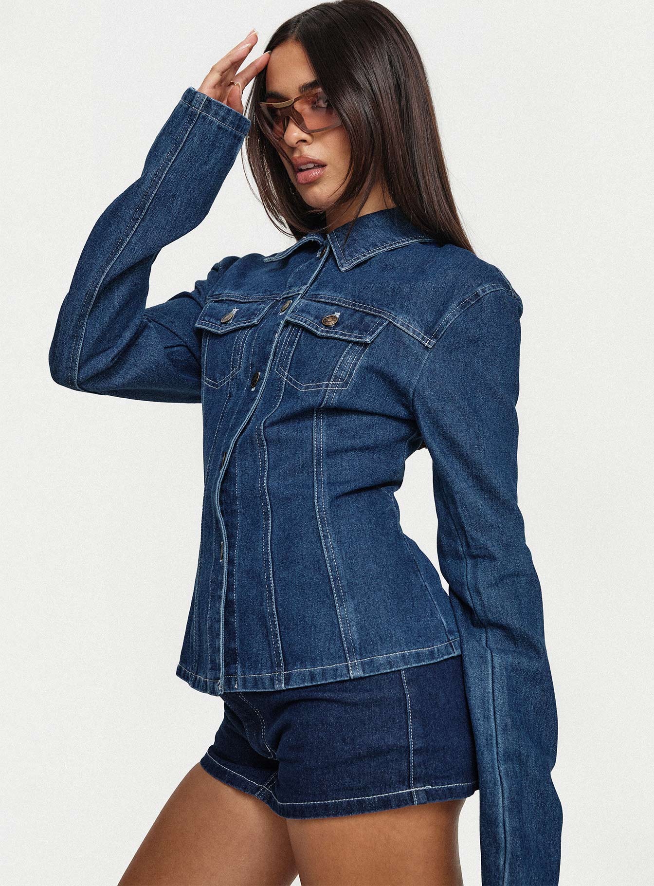 Rider Jacket Blue Denim