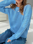 Peachyo Sweater Blue Princess Polly  regular 