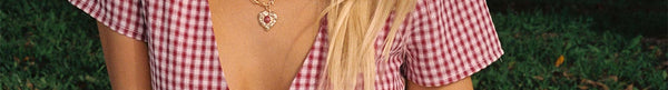 Isolda Top Gingham