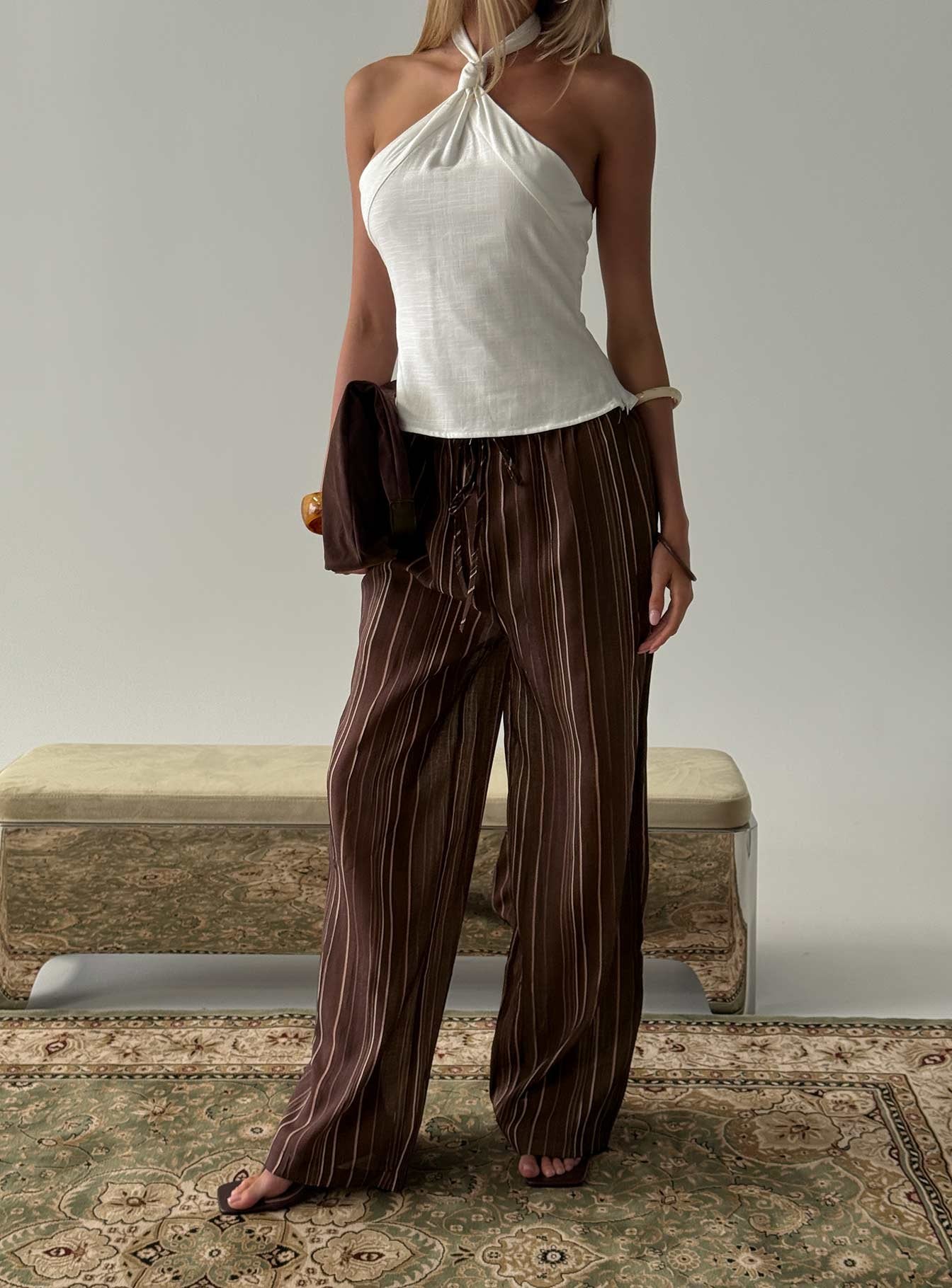 Parklea Pants Brown Multi