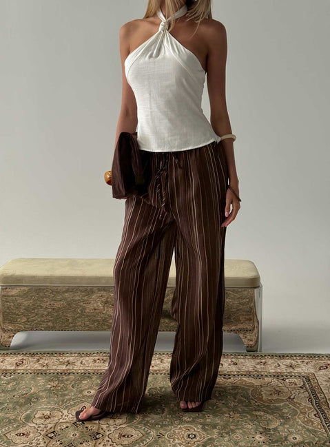 Parklea Pants Brown Multi