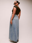 product McGuane Denim Midi Skirt Princess Polly  Maxi 