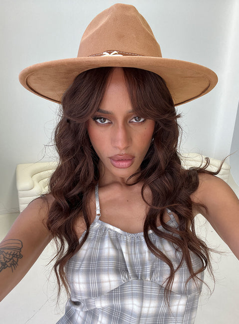 Grapevine Cowboy Hat Tan