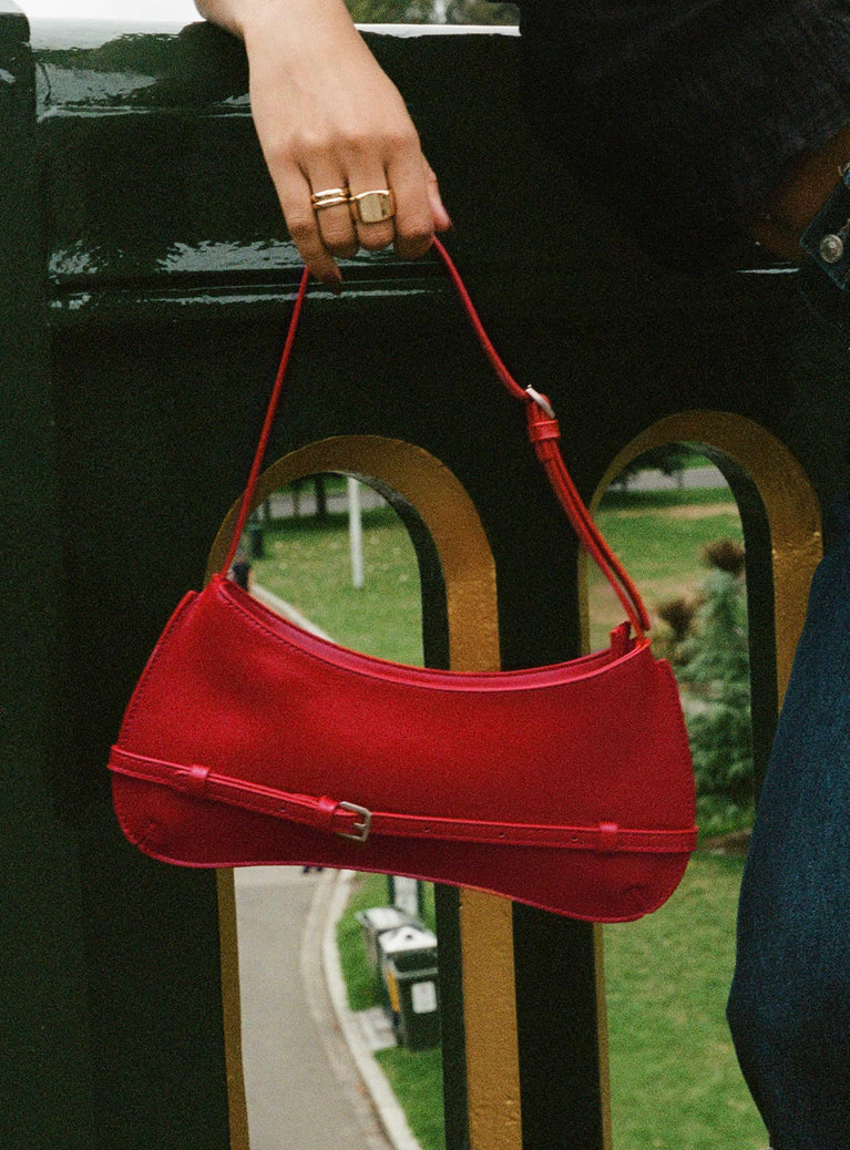 Stand For Something Shoulder Bag Red