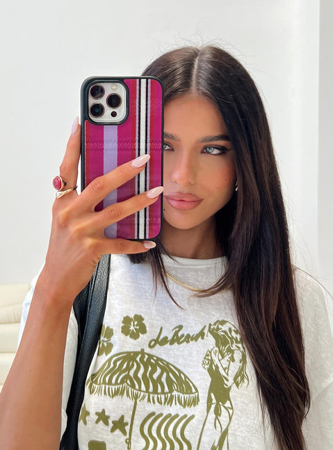 Carty Iphone Case Pink