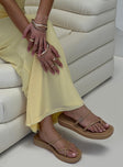 Riki Mini Belt Sandals Tan