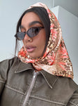 Nellie Hair Scarf Leopard