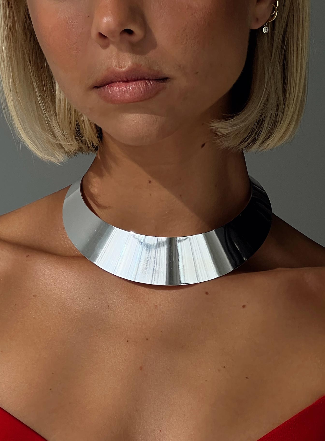Etched Chocker / Neck Cuff / Necklace / Neck Band | Chocker neck, Chocker,  Cuff