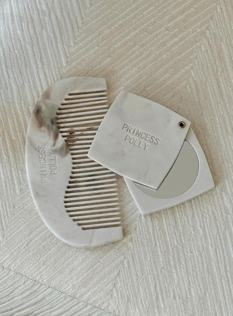 Isabetta Comb And Mirror Pack Cream