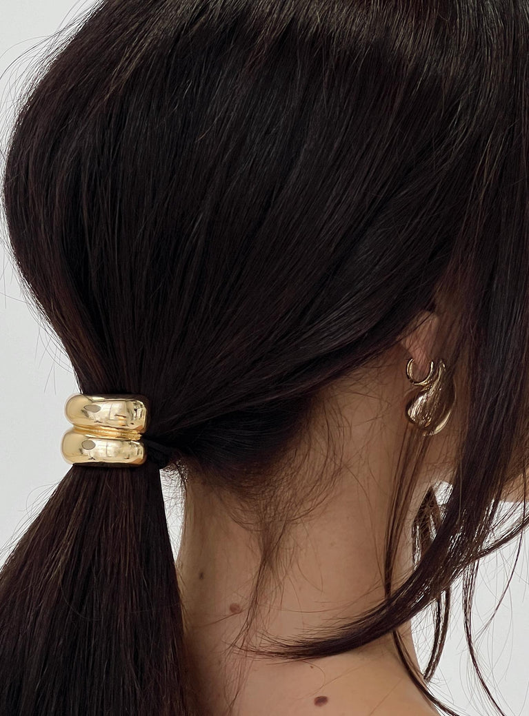 Claresa Hair Tie Gold