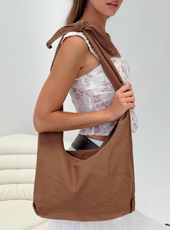 Missing You Tote Brown