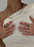 Quatro Ring Set Gold / Multi