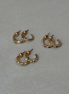 Destinations Earring Pack Multi