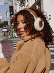 Crasey Ear Muffs Brown