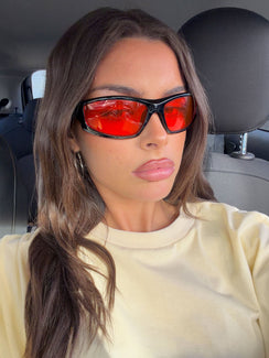 Rapp Sunglasses Black / Red