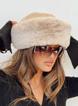 Hat Faux fur material  Fully lined