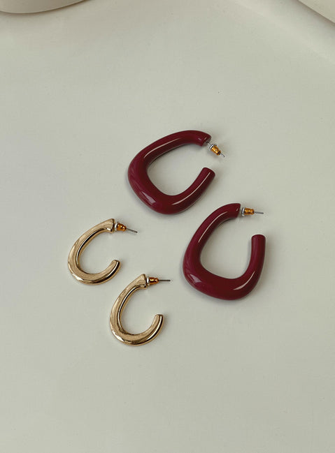 Rich Girl Earring Pack Multi