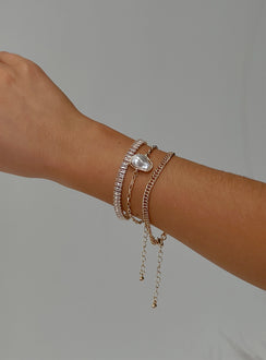 Mollee Bracelet Pack Gold