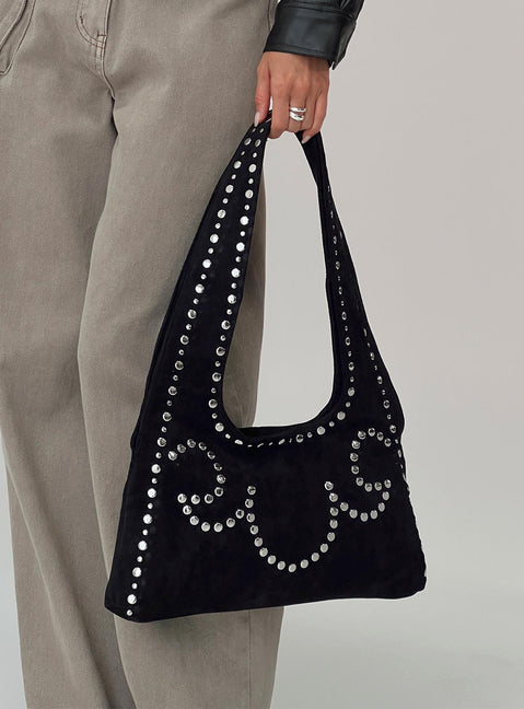 Lemoni Stud Bag Black