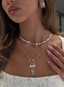 Victorea Necklace Set Gold