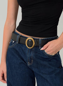 Imara Low Waist Belt Black