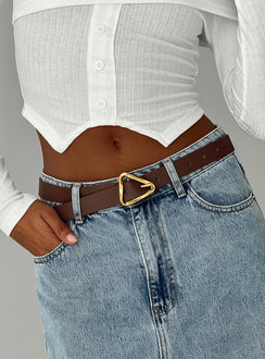 Trig Belt Brown
