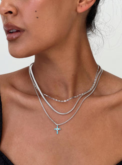 Lutz Necklace Silver